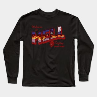 Welcome to Hell - Dark Bases Long Sleeve T-Shirt